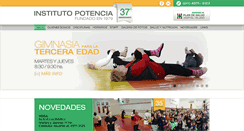 Desktop Screenshot of institutopotencia.com